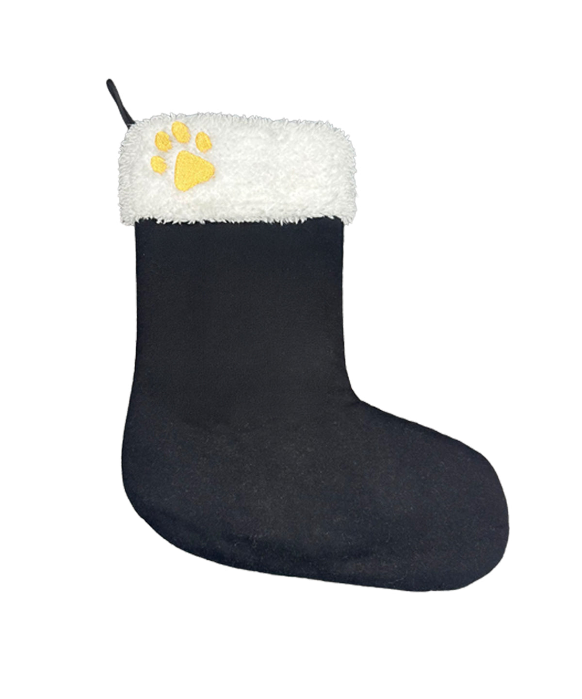 Dog’s Christmas stocking – bootie shape - PP012 - Black White One size - Customisable Accessories
