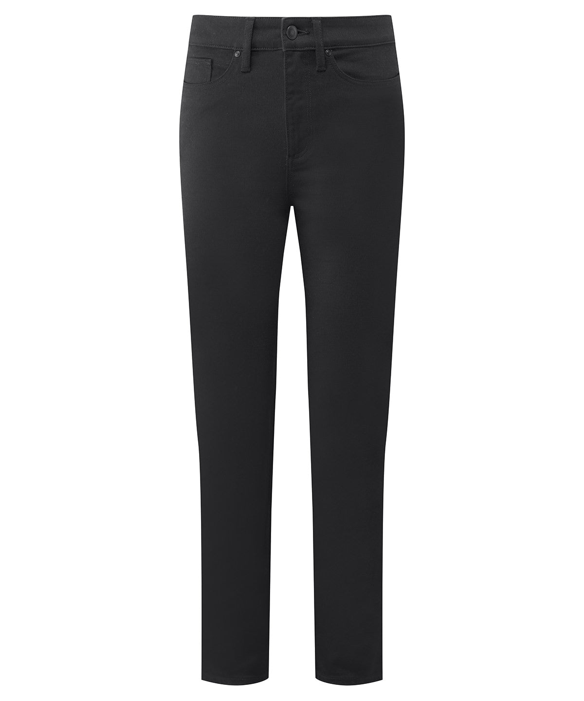 Women’s Workready straight-leg jeans - PR577 - Stay Black - Customisable Trousers