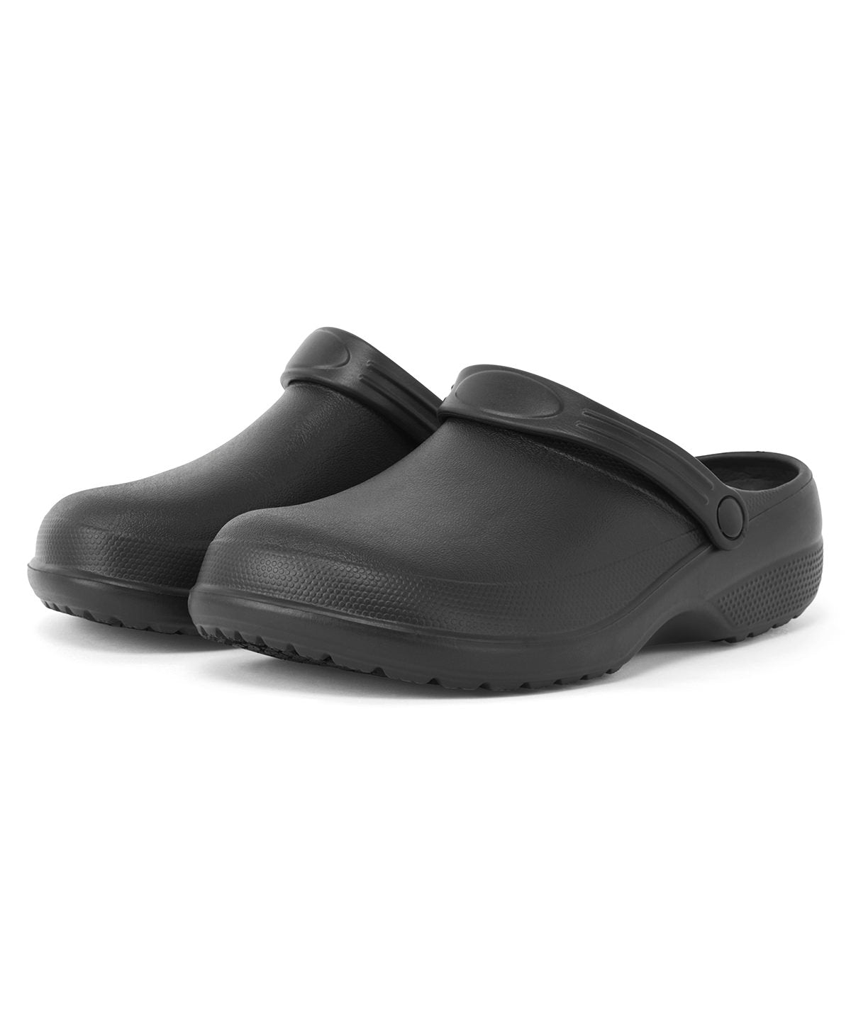 Chef’s non-slip ‘Anchor’ clogs - PR910 - Black - Customisable Shoes