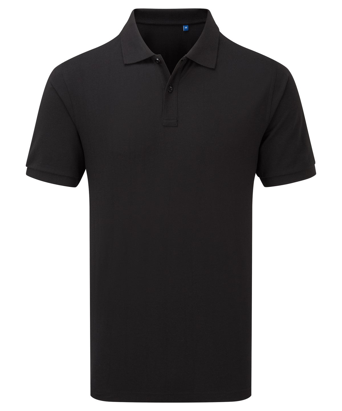‘Essential’ unisex short sleeve workwear polo shirt - PR995 - Black - Customisable Polos