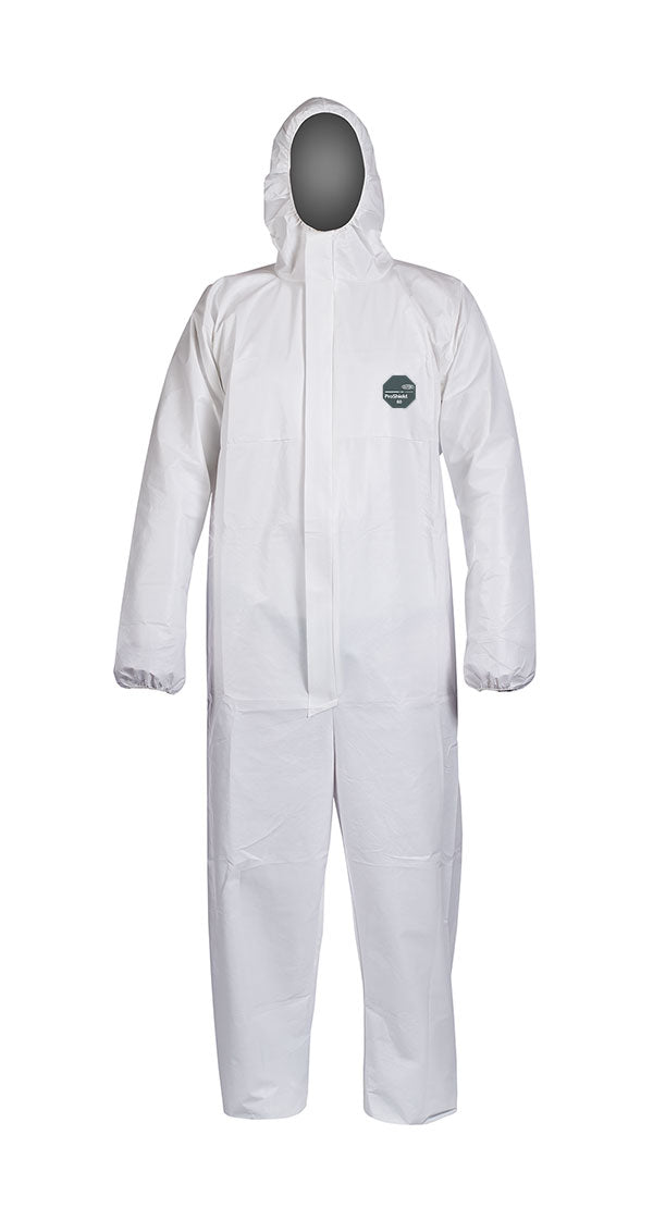 Du Pont Pro Shield 60 Tyvek Proshieldæ Disposable Coverall Pro60 - White - Customisable Coveralls