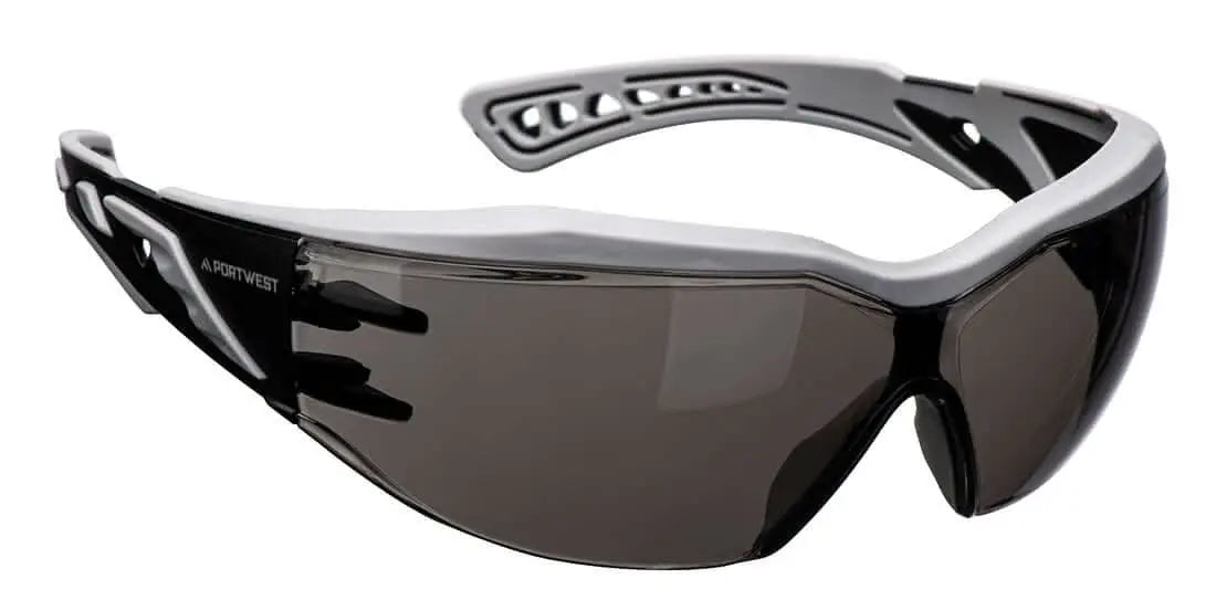 Dynamic Plus Kn Safety Glasses Ps20 - Smoke - Customisable Safety Spectacles