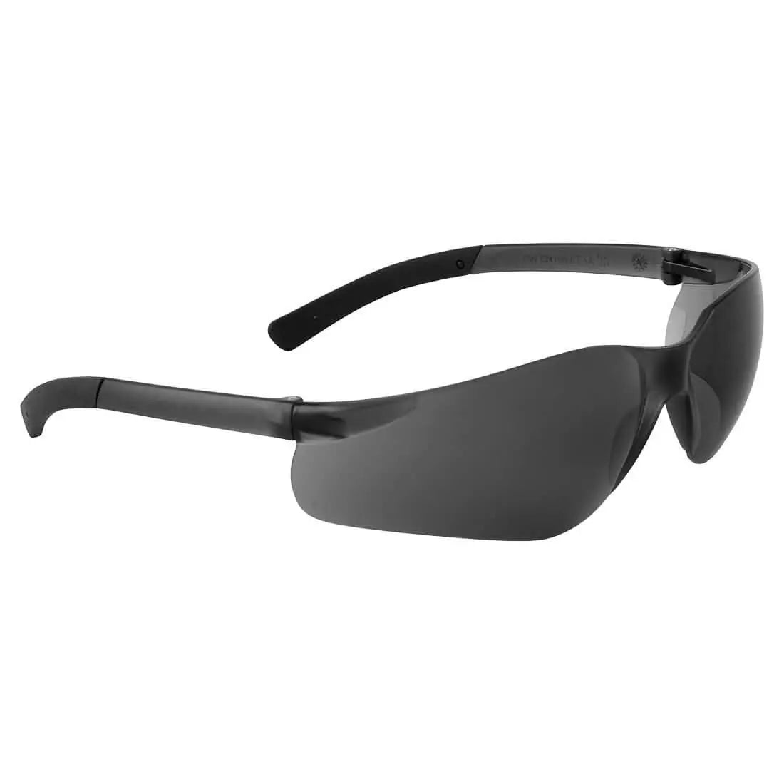 Pan View Safety Glasses - PW38 - Black - Customisable Safety Spectacles