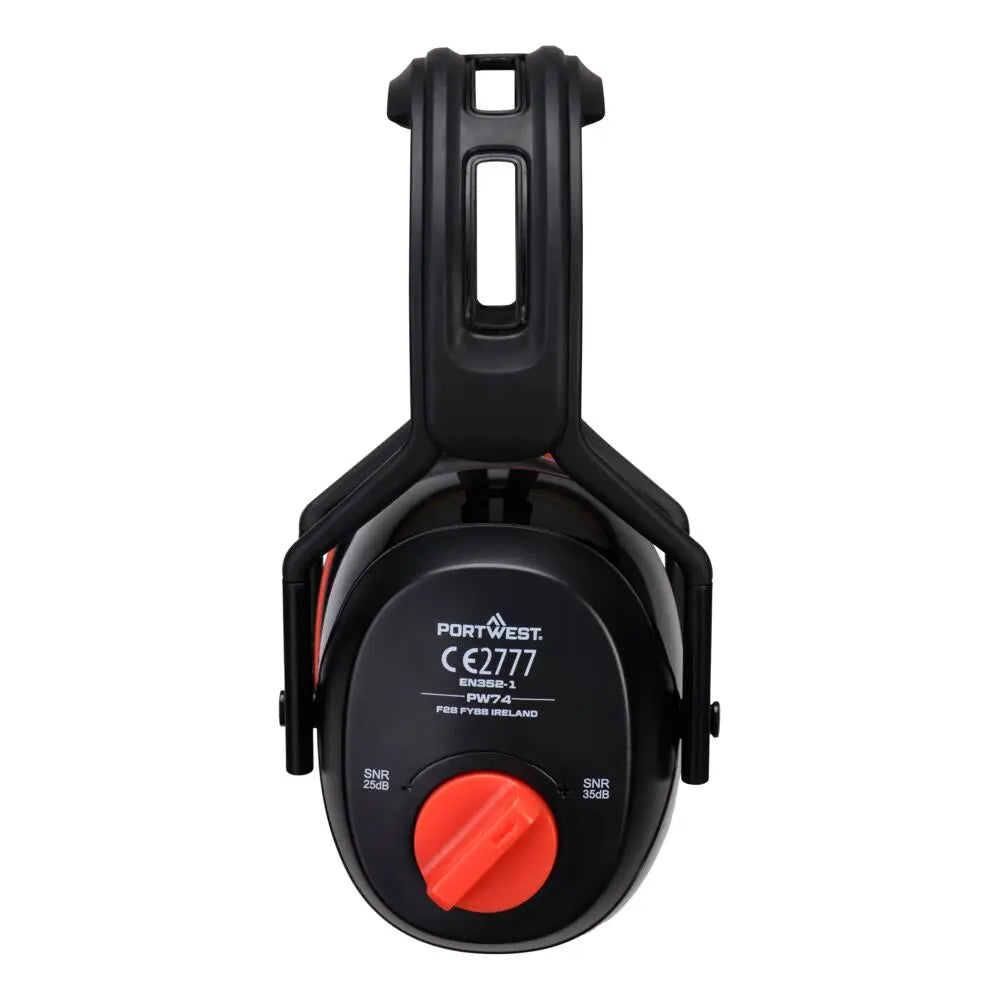 Dual Snr Ear Defenders Pw74 - - Customisable Ear Protectors & Plugs
