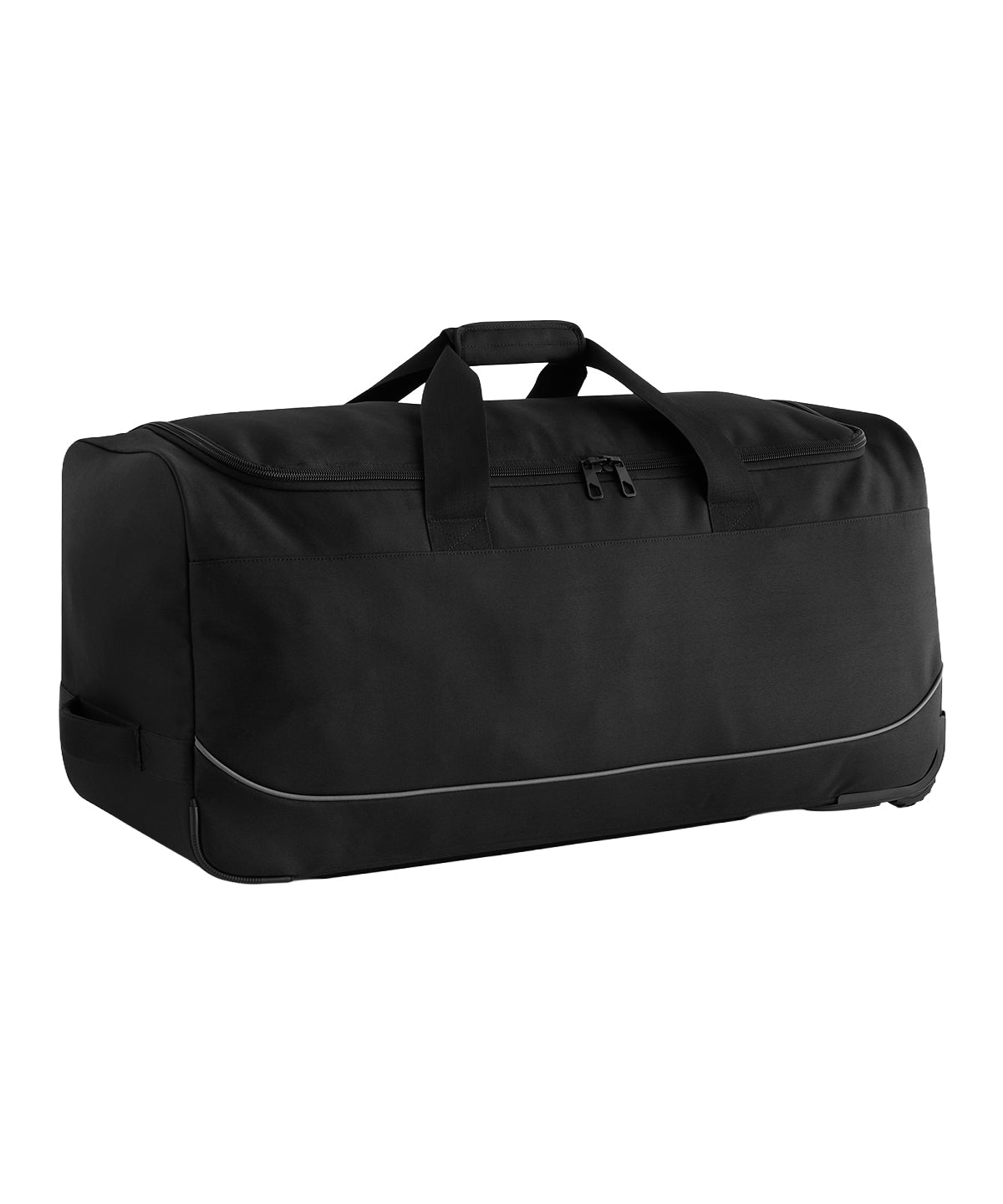 Teamwear wheeled holdall - QS087 - Black Grey One size - Customisable Bags