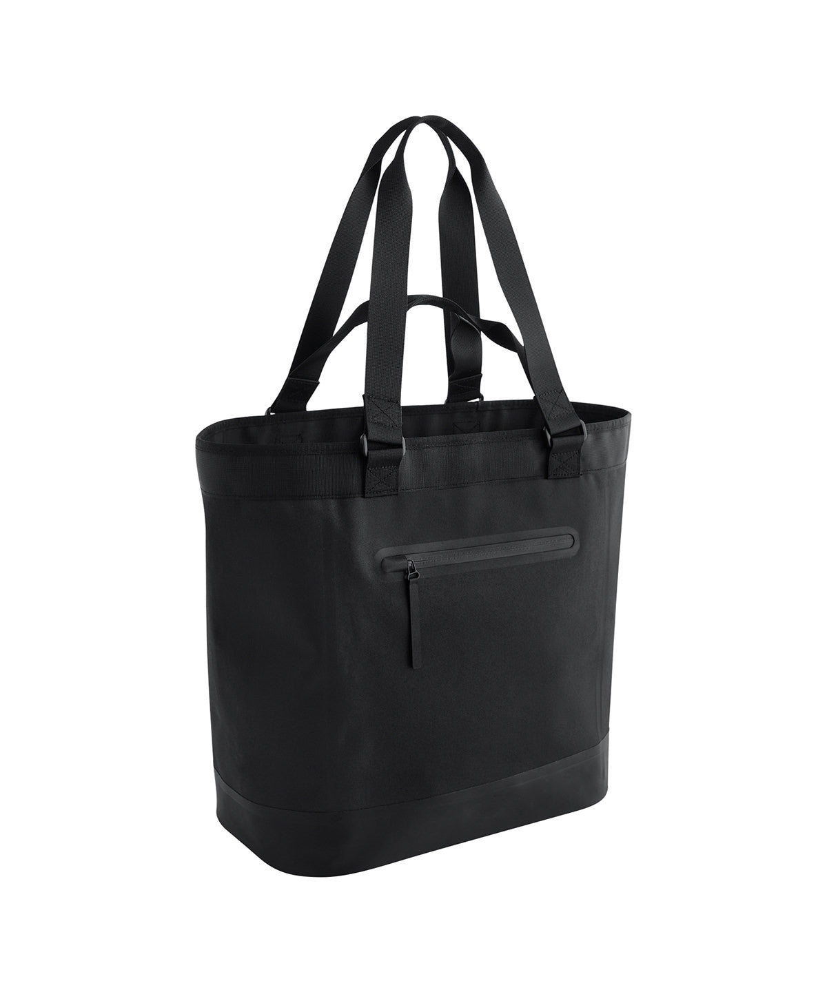 Waterproof 35 litre tote bag - QS577 - Black One size - Customisable Bags