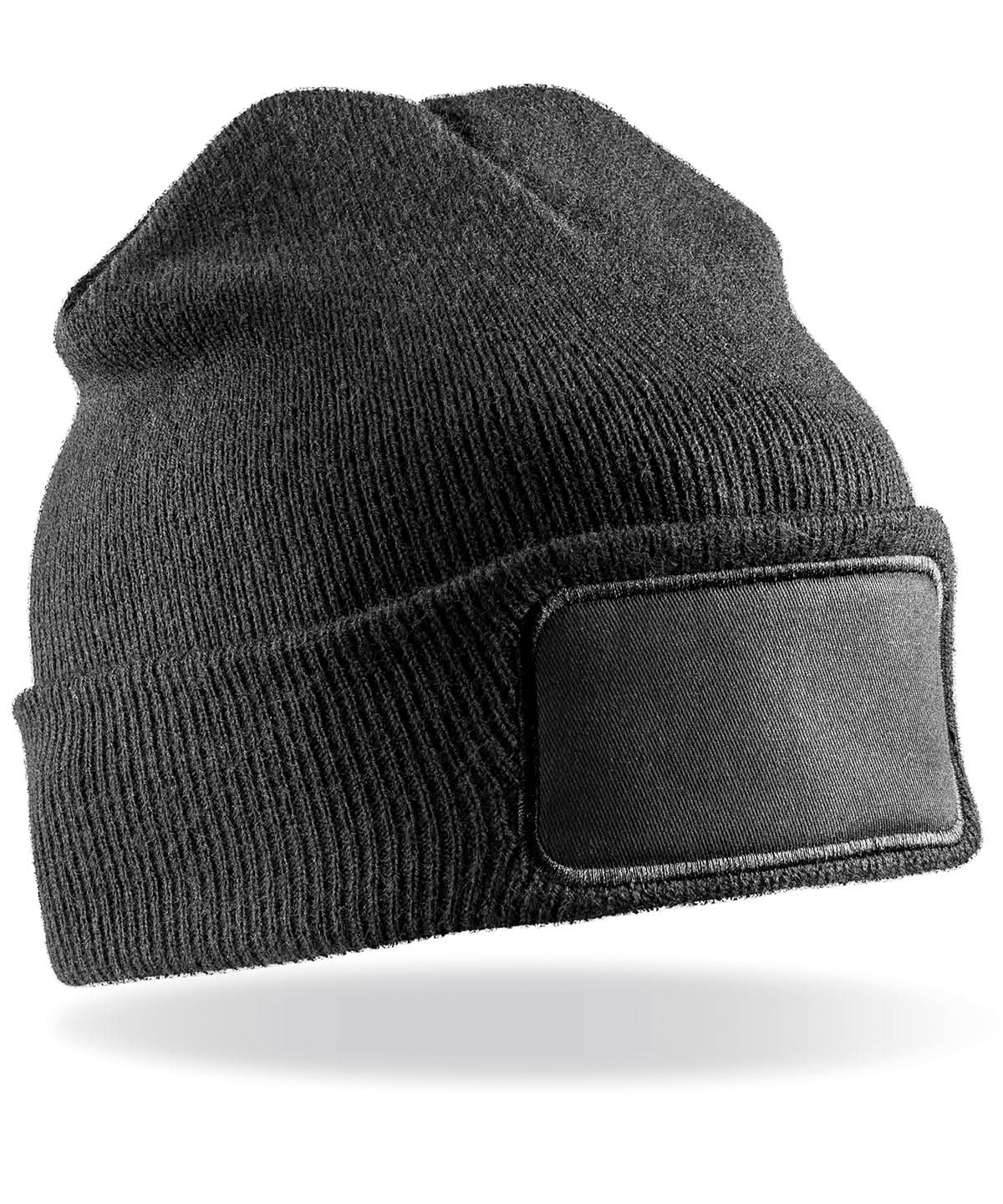 Result Genuine Recycled Recycled ThinsulateTM printers beanie RC934 - Black One size - Customisable Beanies