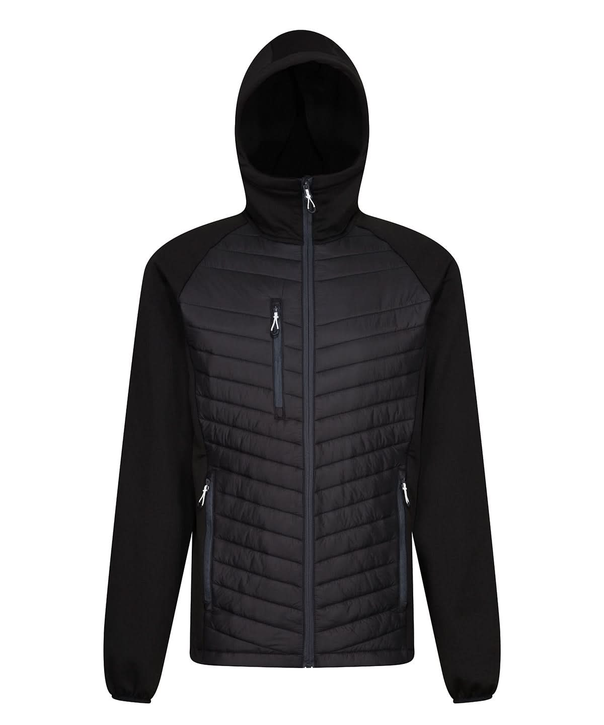 Regatta Professional Navigate hybrid hooded jacket RG339 - Black Seal - Customisable Jacket