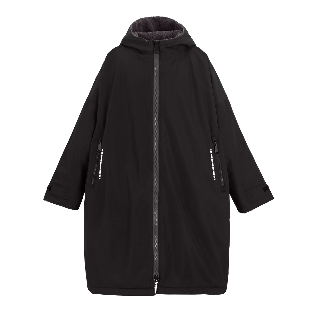Junior Pro changing robe - RG391 - Black Slate Grey - Customisable Robes