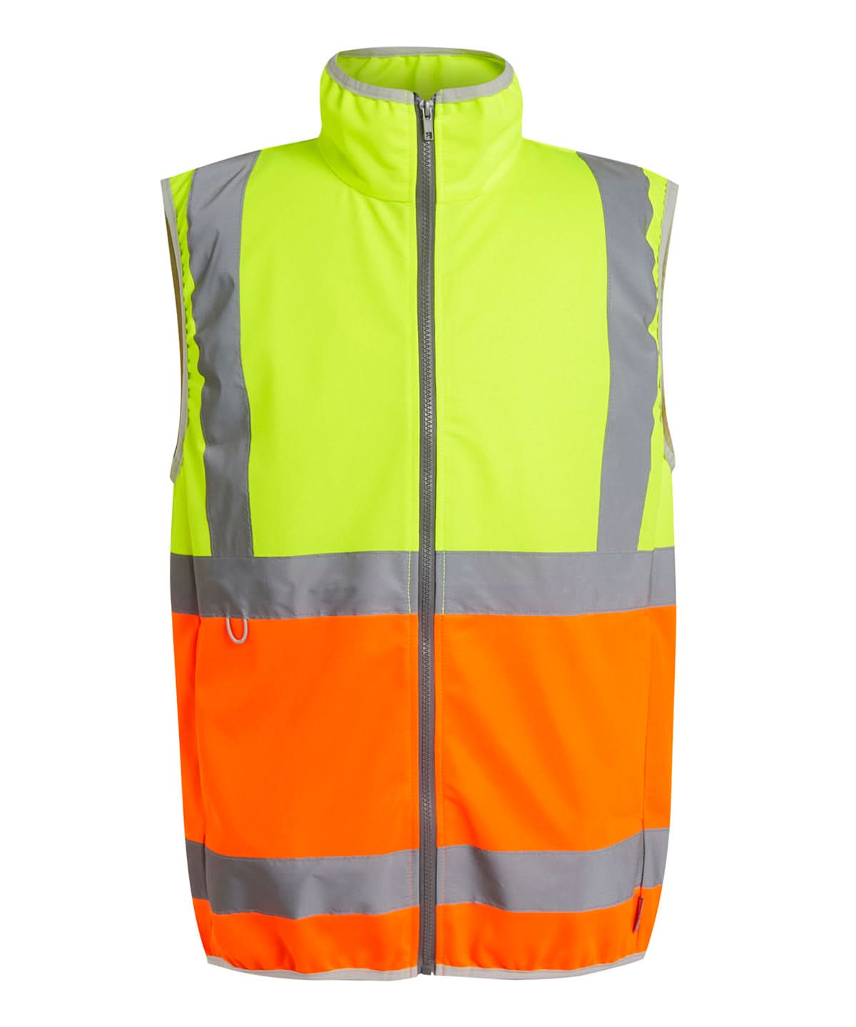 Regatta High Visibility Pro hi vis full zip gilet RG472 - Yellow Orange - Customisable Bodywarmers