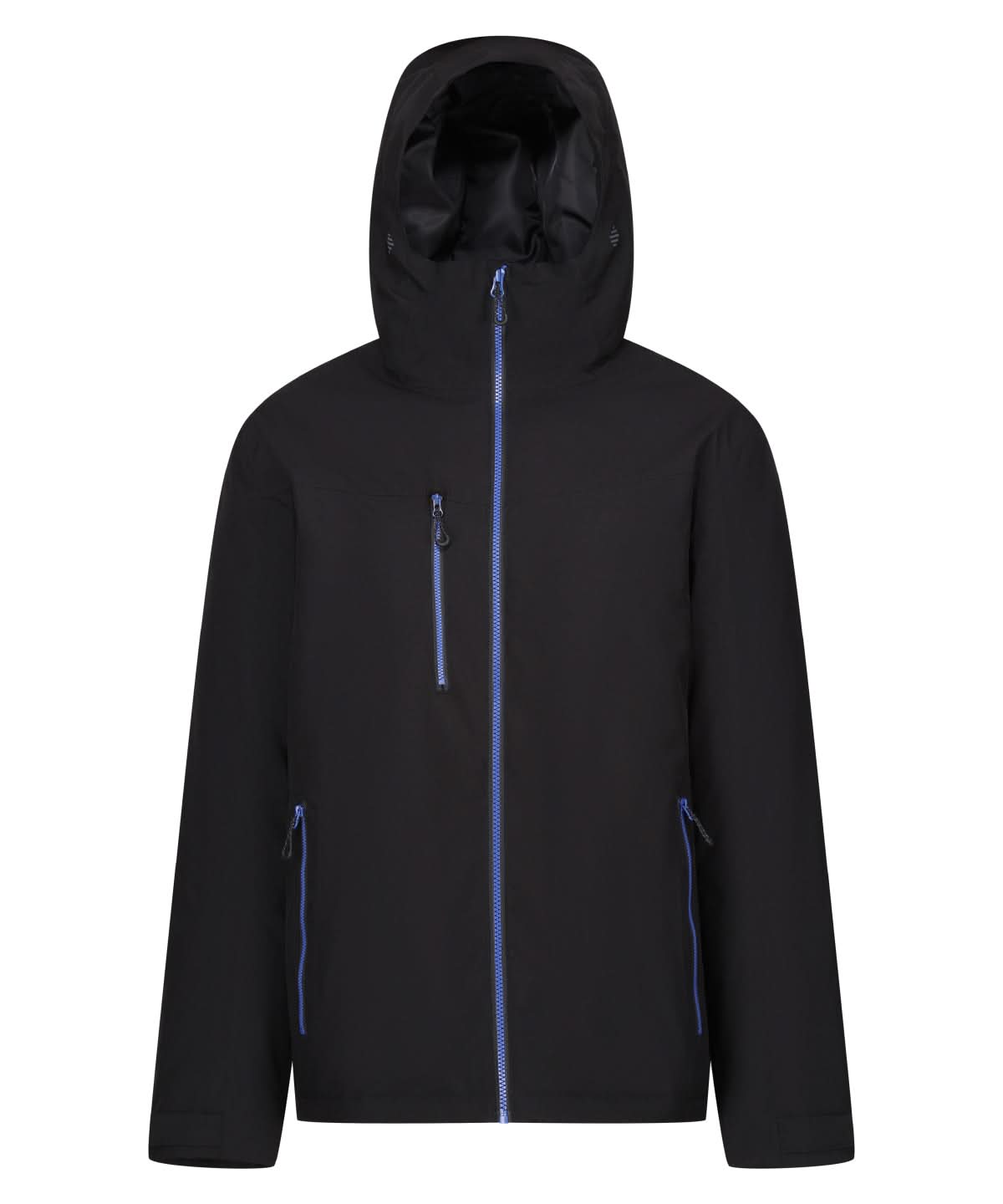 Regatta Professional Navigate waterproof insulated jacket RG580 - Black New Royal - Customisable Jacket