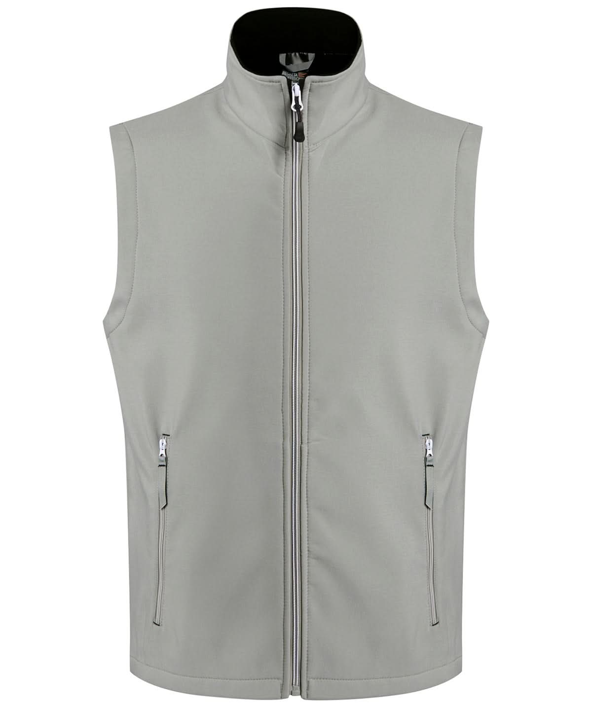 Regatta Professional Ascender 2 layer softshell bodywarmer RG591 - Mineral Grey Black - Customisable Bodywarmers