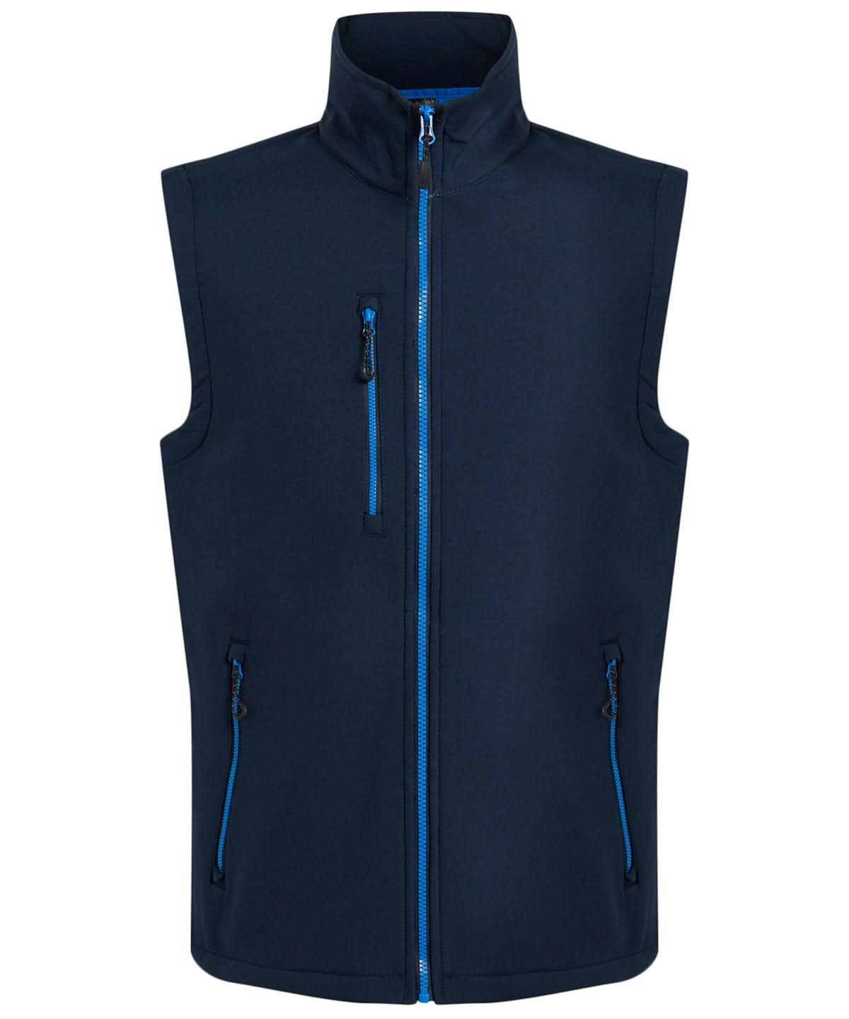 Regatta Professional Navigate 2 layer softshell bodywarmer RG595 - Navy French Blue - Customisable Bodywarmers