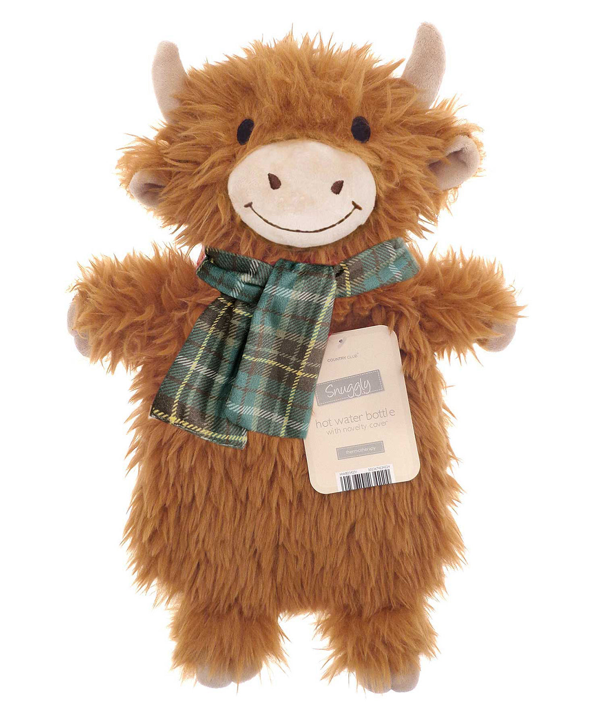 Highland cow hot water bottle - RI031 - Highland Cow One size - Customisable Hot Water Bottles & Covers