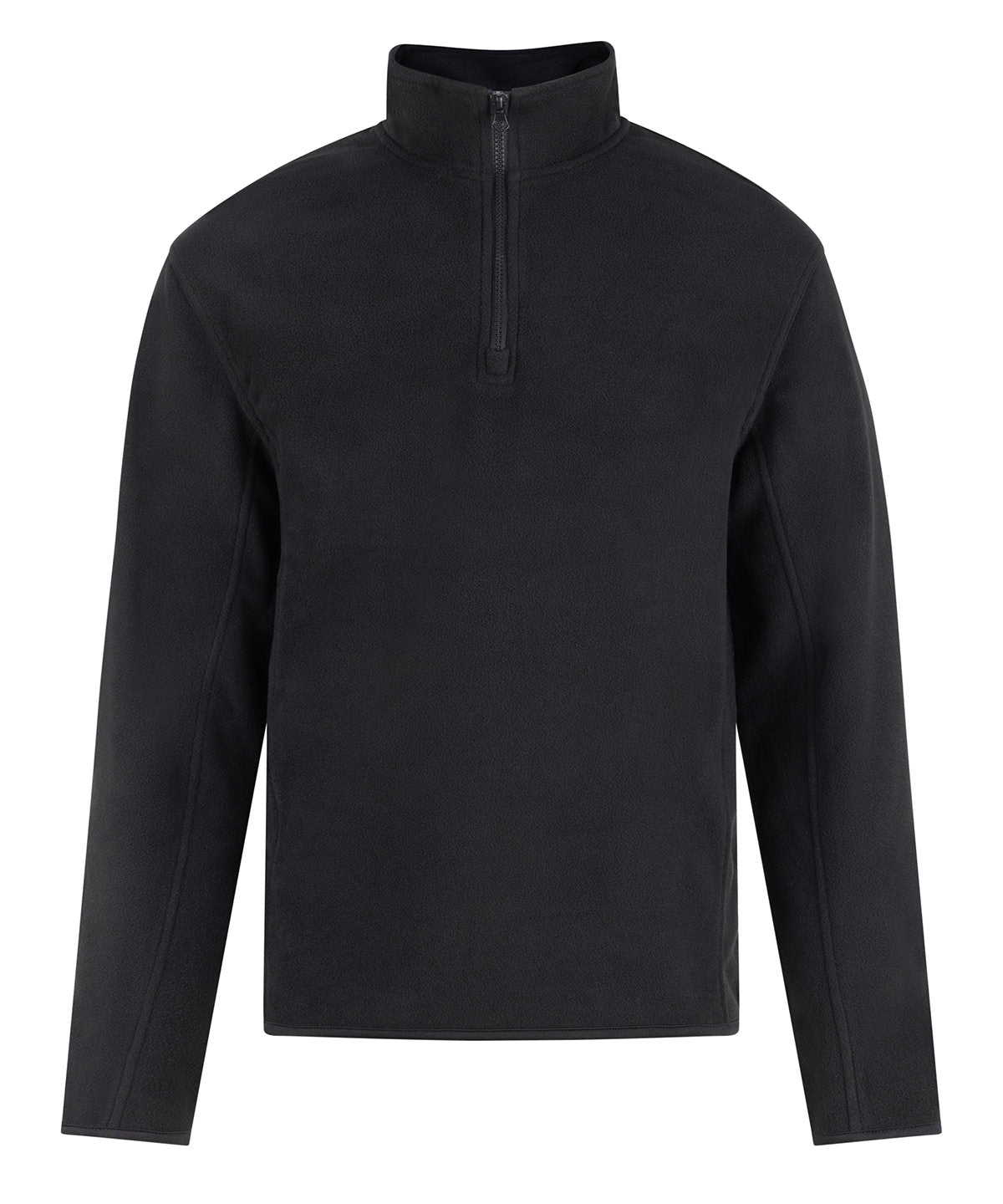 Pro 1/4-zip microfleece - RX415 - Black - Customisable Fleece