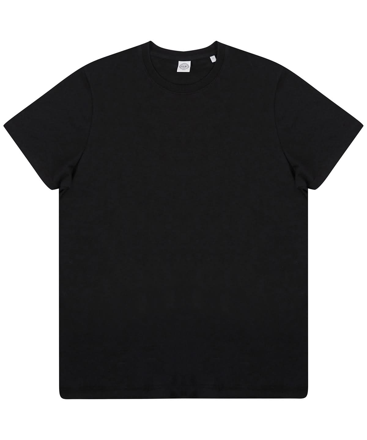 SF Unisex sustainable generation T 130 SF130 - Black - Customisable T-Shirt