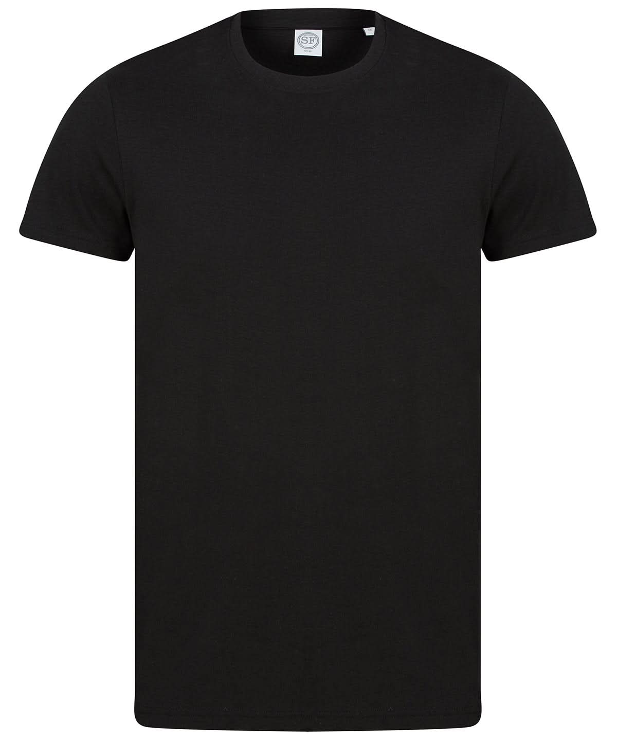 SF Unisex organic T 140 SF140 - Black - Customisable T-Shirt