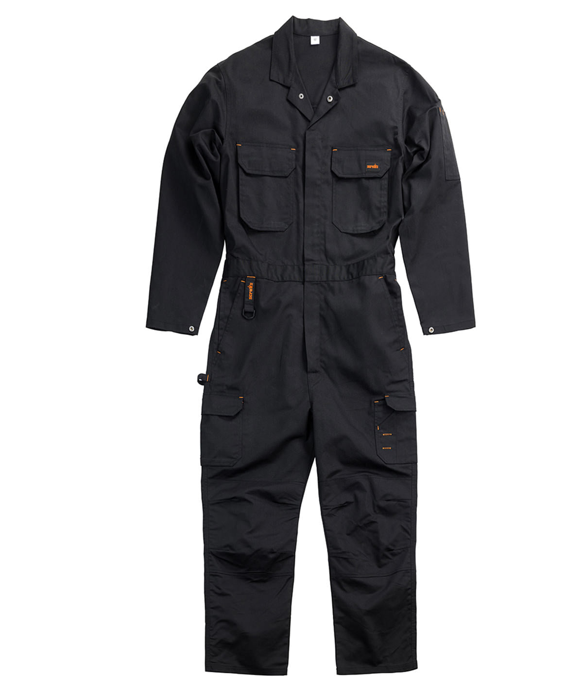 Worthing coverall - SH076 - Black - Customisable Coveralls