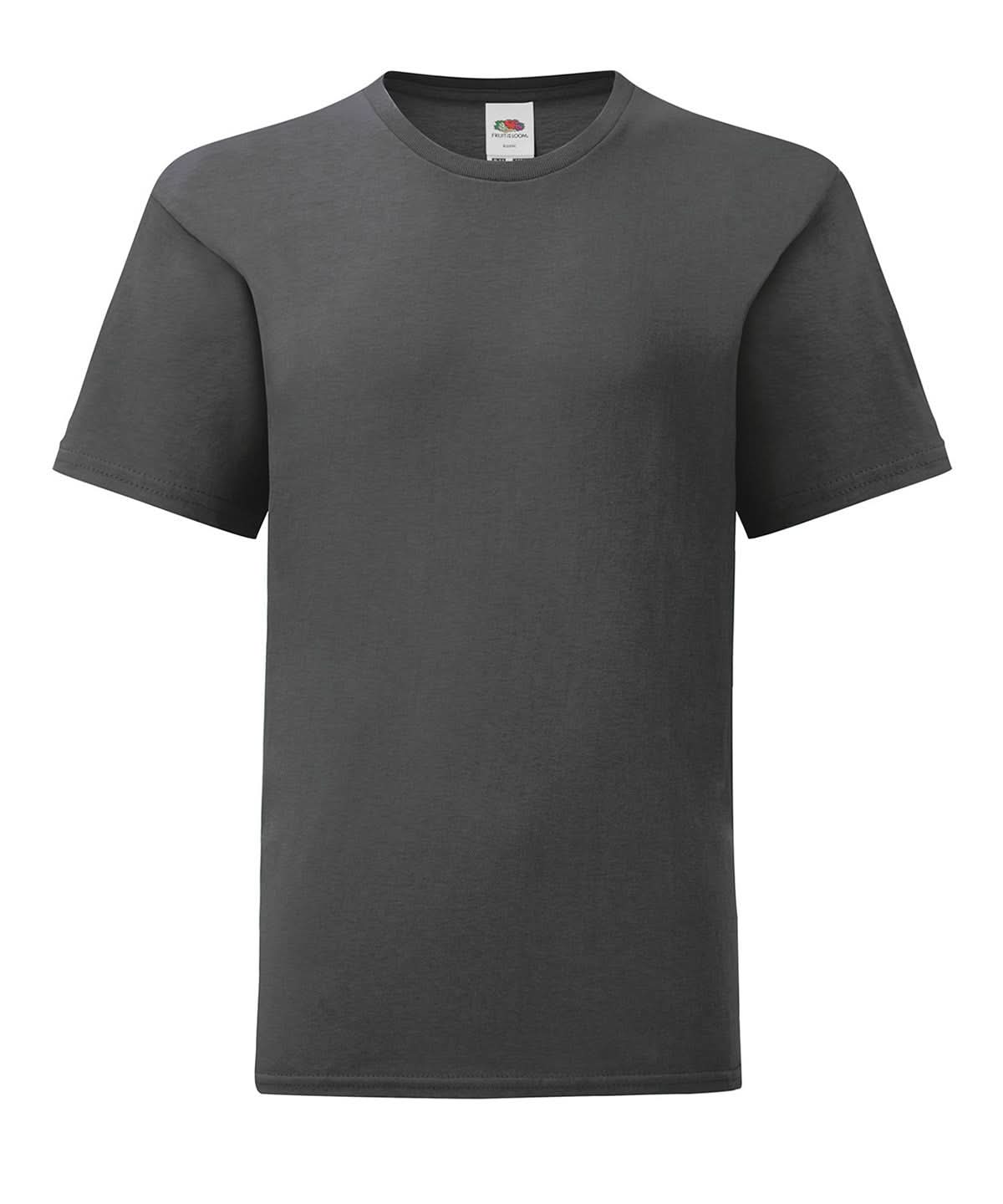 Kids iconic 150 T Light Graphite SS023 - Light Graphite - Customisable T-Shirt