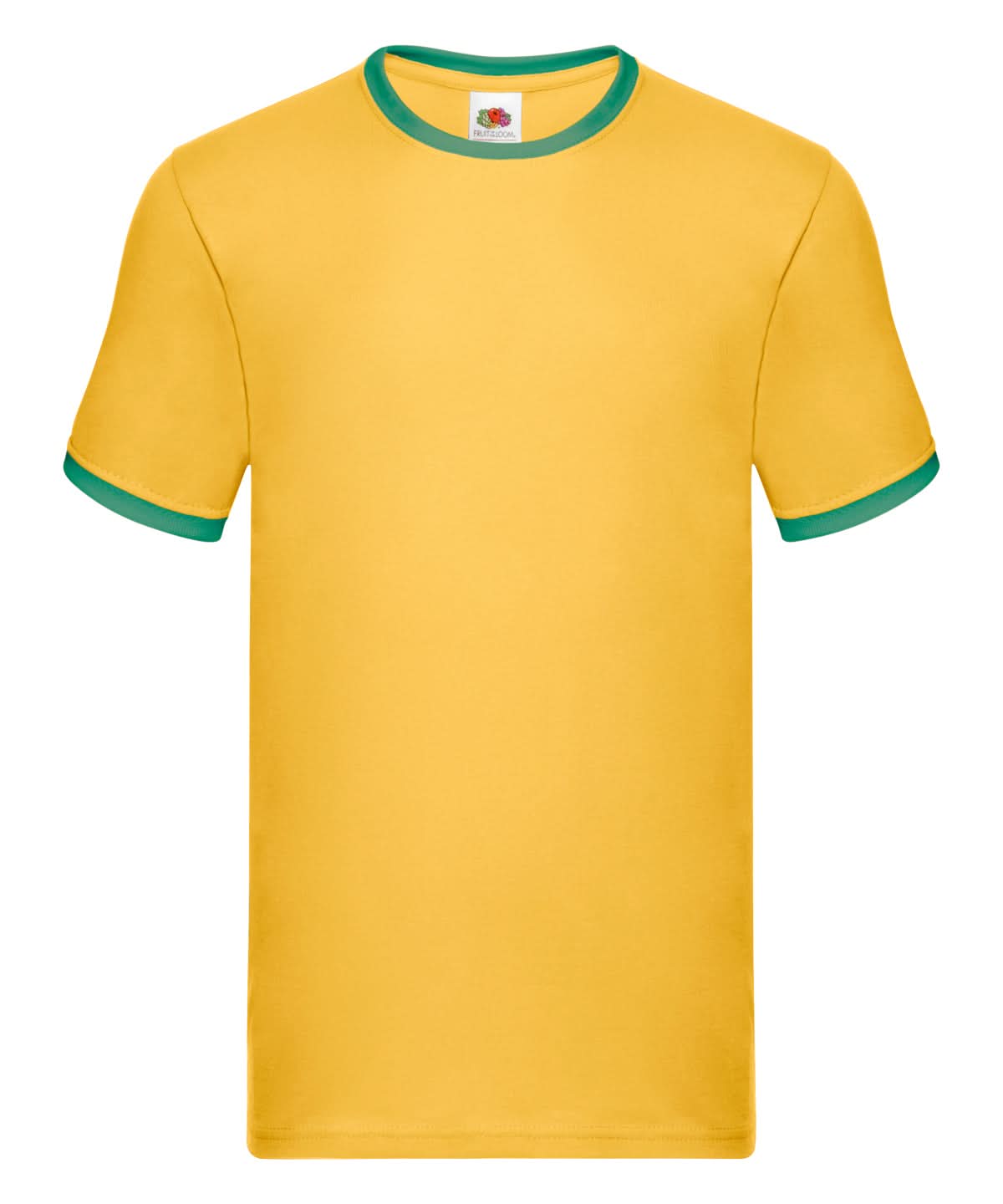 Ringer T SS168 - Sunflower Kelly Green - Customisable T-Shirt