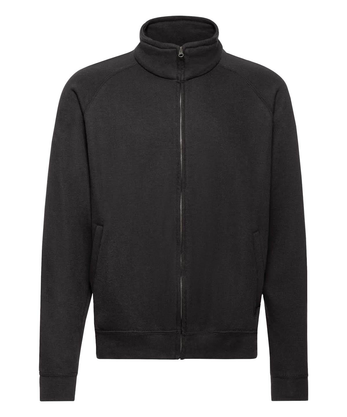 Classic 8020 Sweatshirt Jacket ss226 - Black* - Customisable Jacket