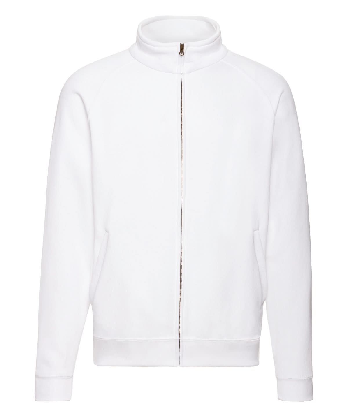 Classic 8020 Sweatshirt Jacket ss226 - White M - Customisable Jacket