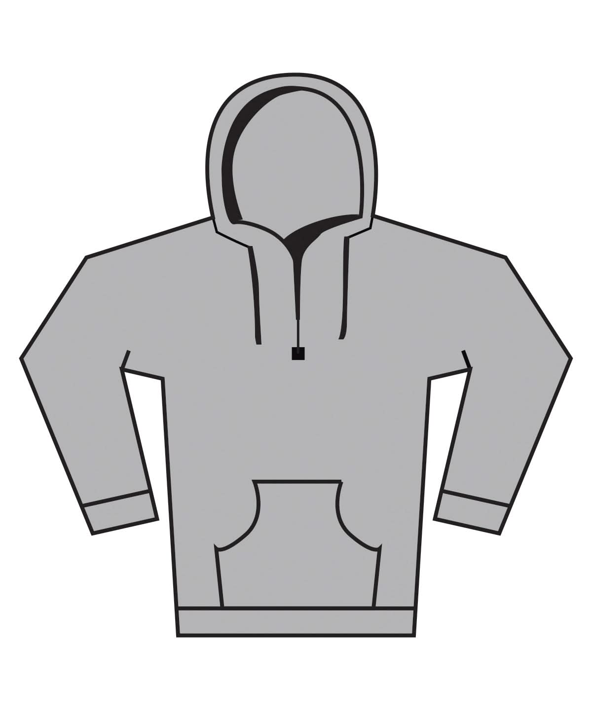 Supercotton Hooded Sweatshirt SS241 - Athletic Heather - Customisable Sweatshirts