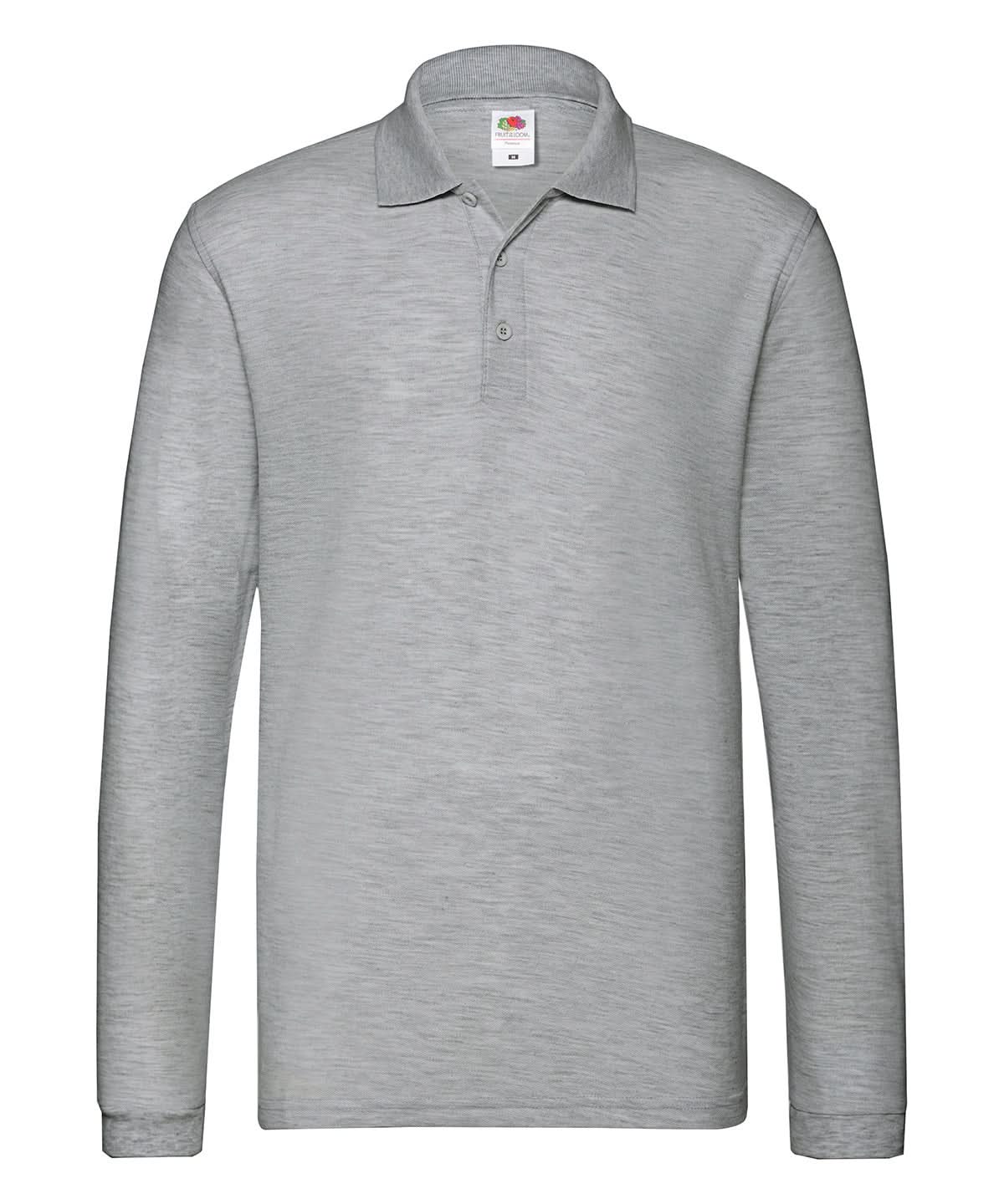 Premium Long Sleeve Polo SS258 - - Customisable Polos