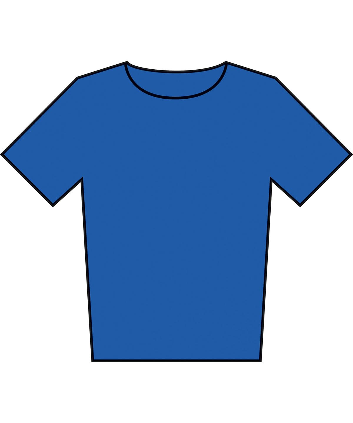 Kids Iconic 195 T SS436 - Royal Blue - Customisable T-Shirt