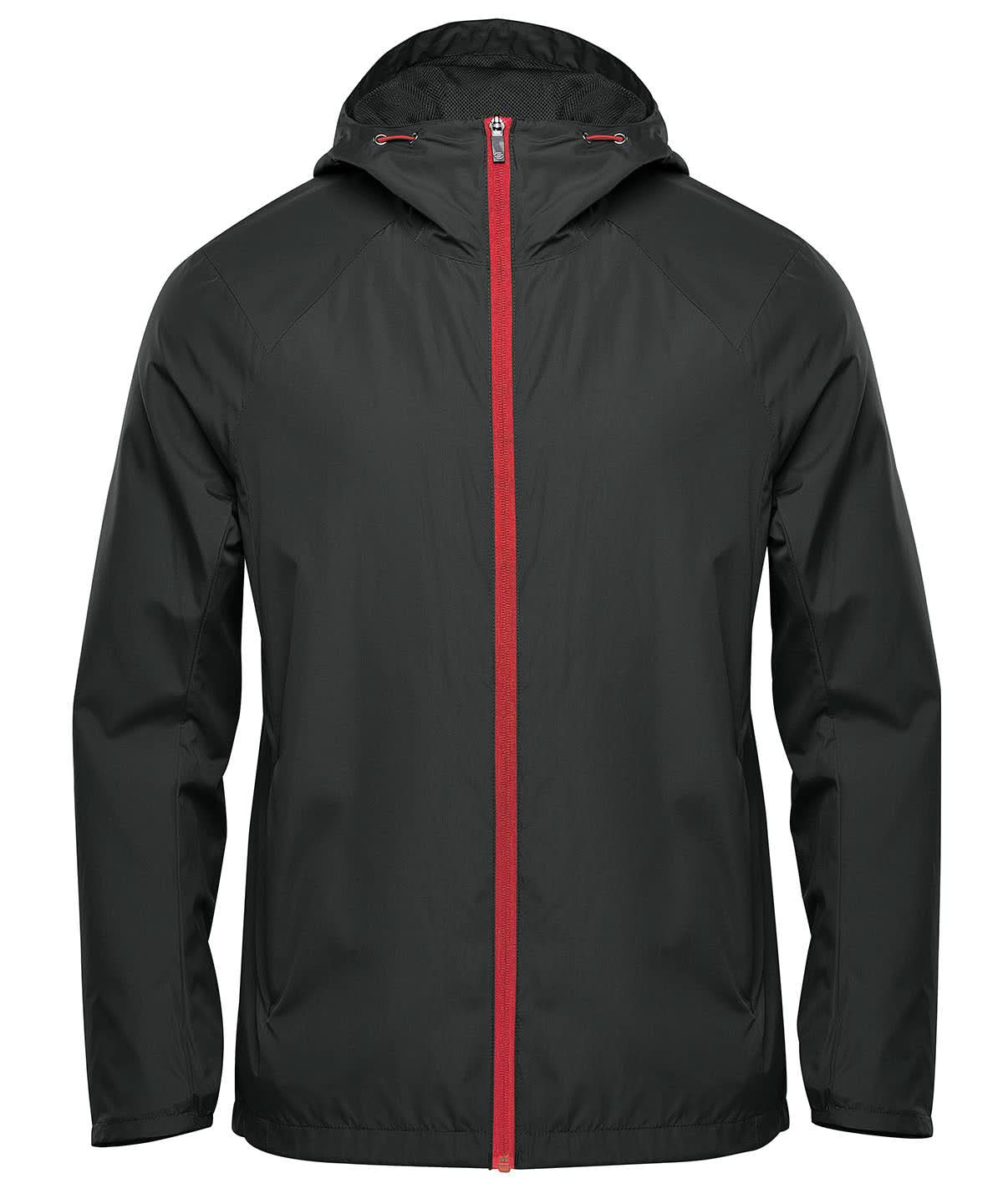 Stormtech Pacifica Lightweight Jacket ST210 - Black Red - Customisable Jacket