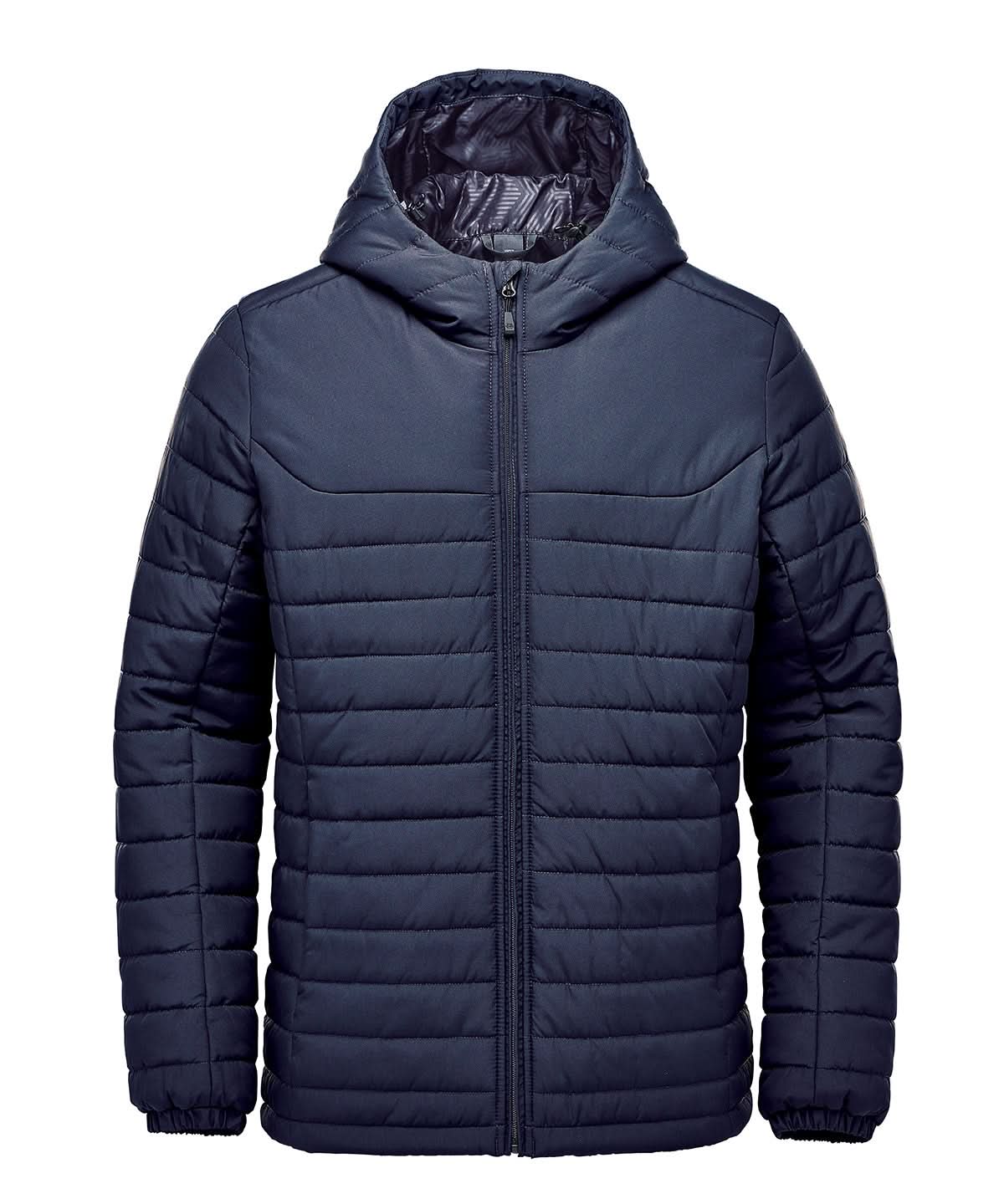 Stormtech Nautilus Quilted Hooded Jacket ST212 - Navy - Customisable Jacket