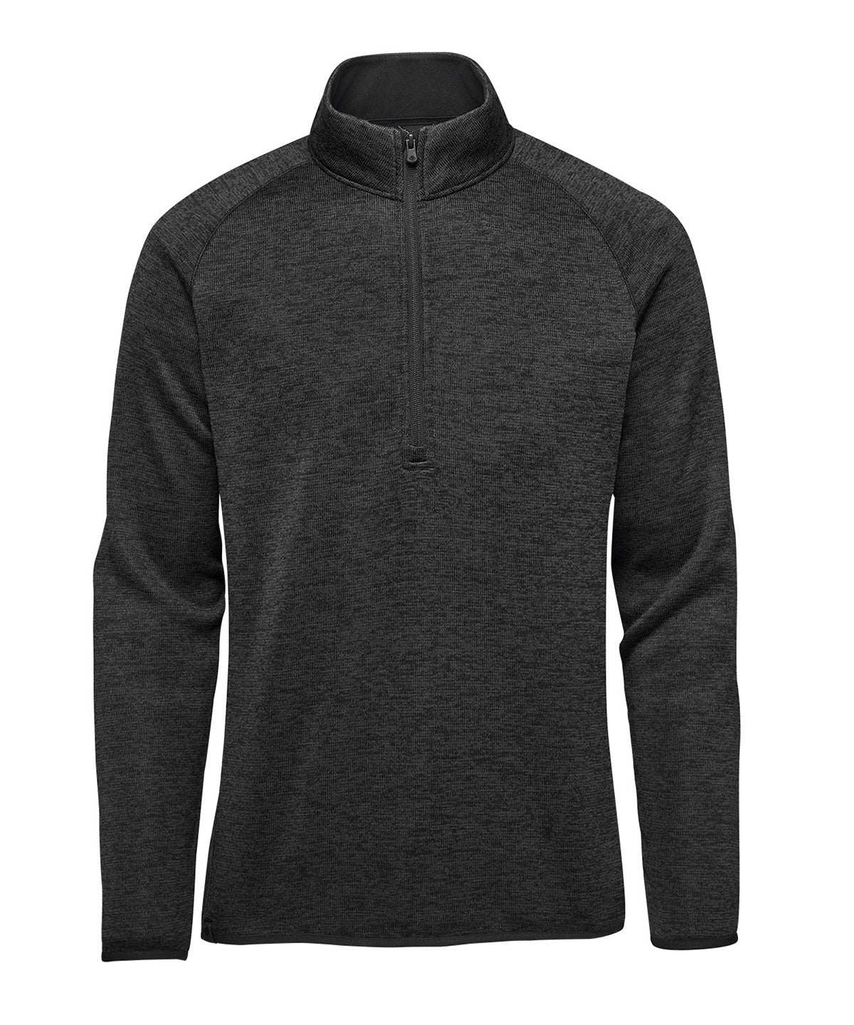 Yosemite ½-zip pullover - ST252 - Black Heather* - Customisable Sports Overtops