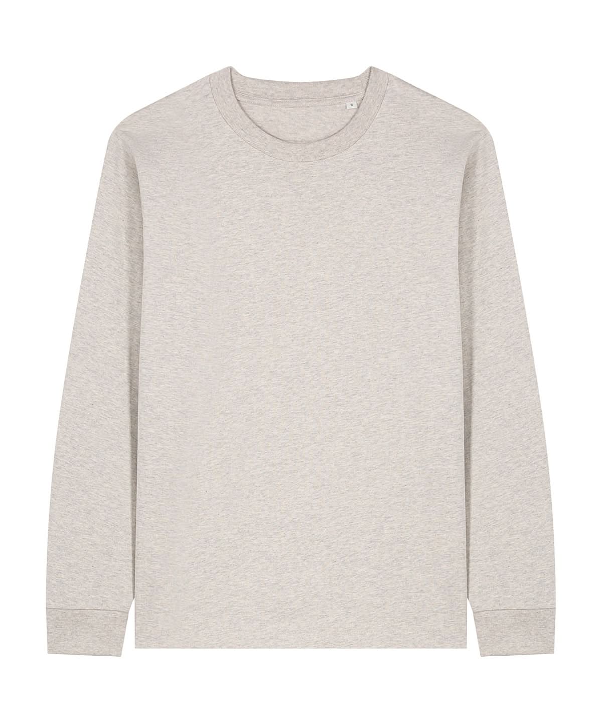 Stanley/Stella Freestyler long sleeve STTU200 SX261 - Heather Haze - Customisable T-Shirt