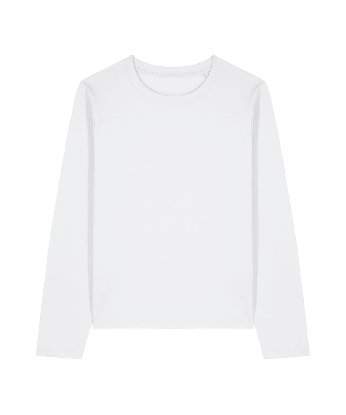 Stanley/Stella Stella Muser long sleeve STTW219 SX262 - White - Customisable T-Shirt