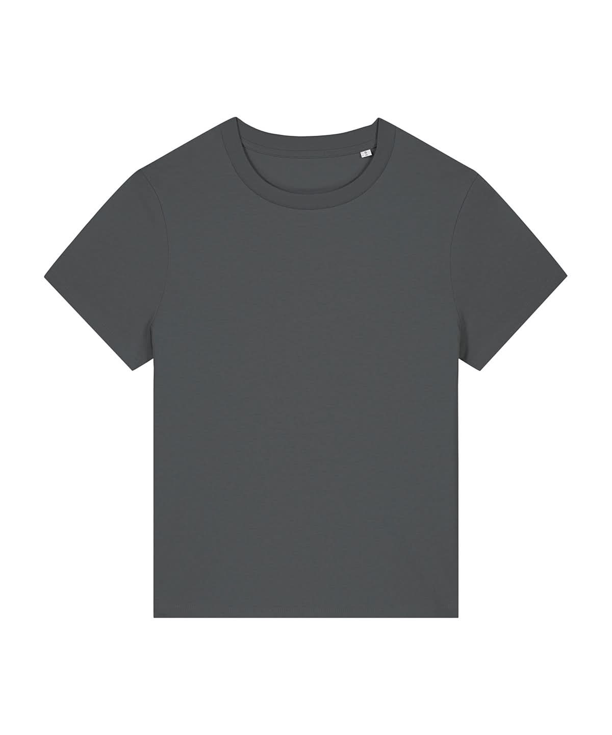 Stanley/Stella Womens Stella Muser Iconic T Shirt STTW172 Anthracite SX768 - Anthracite - Customisable T-Shirt