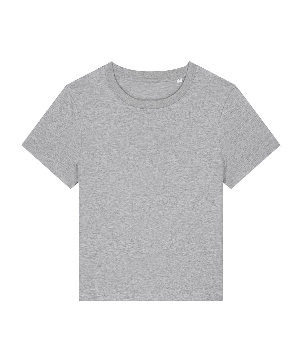 Stanley/Stella Womens Stella Muser Iconic T Shirt STTW172 Heather Grey SX768 - Heather Grey - Customisable T-Shirt