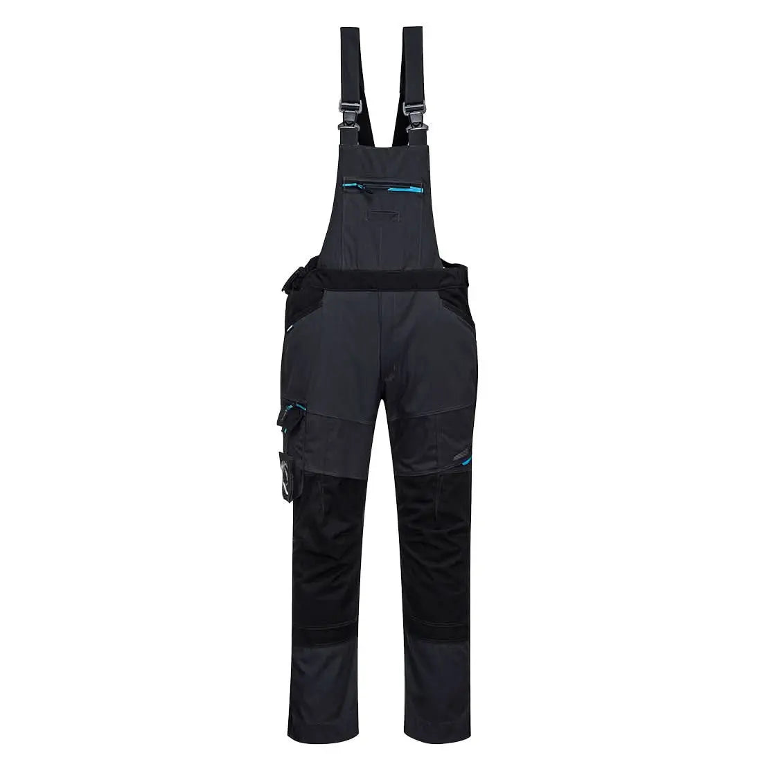 Wx3 Bib And Brace T704 - Metal Grey - Customisable Bib & Braces