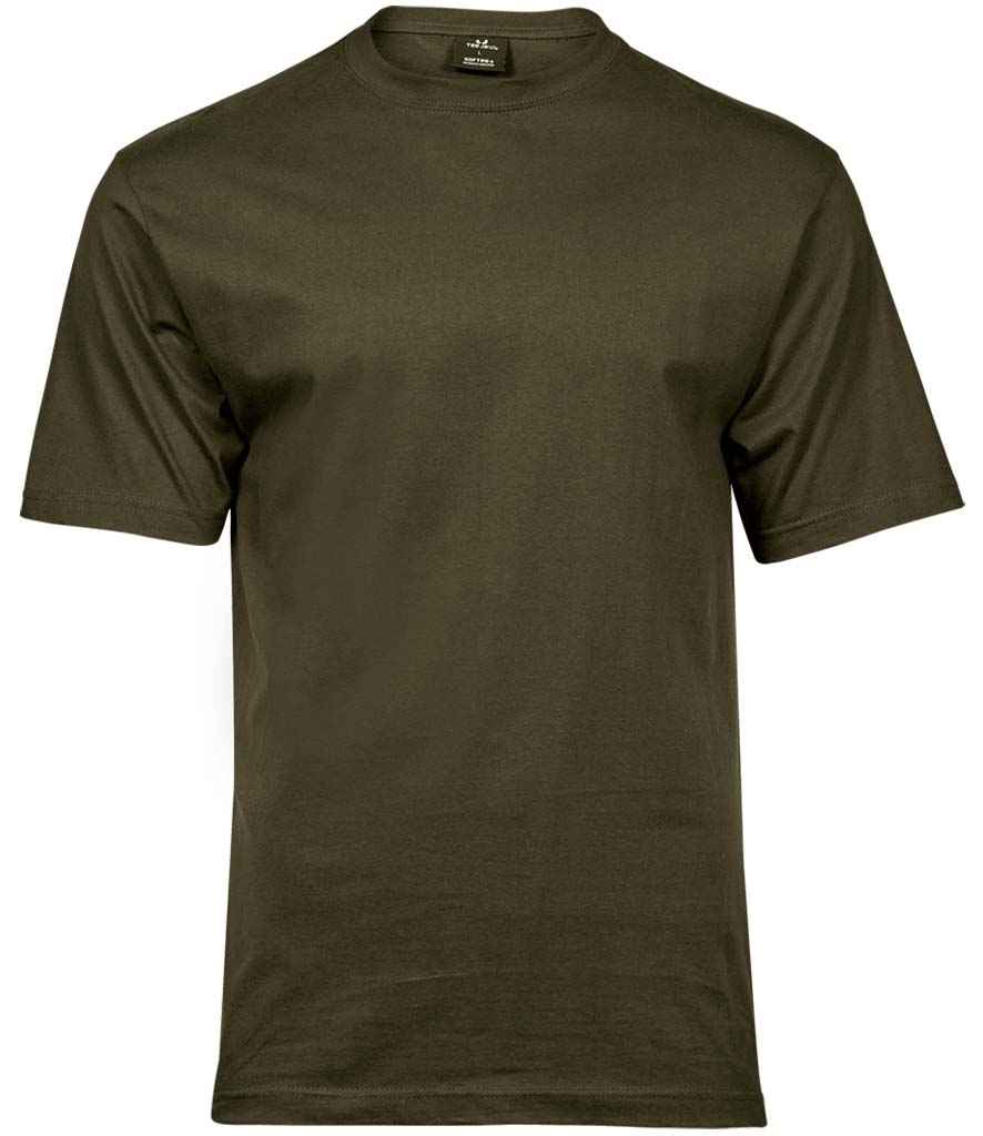 Tee Jays Sof T-Shirt - TJ8000 - Olive Green - Customisable T-Shirt