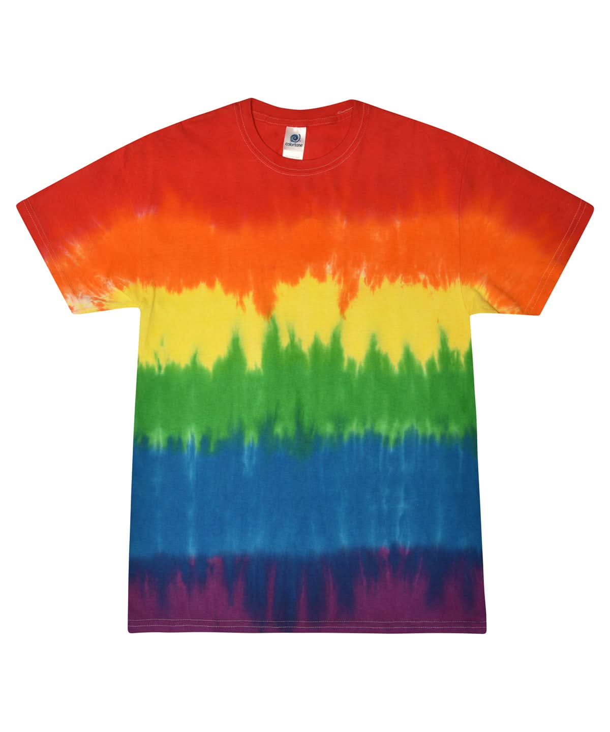 Colortone Tie Dye Shirt Pride TD02M - Pride - Customisable T-Shirt