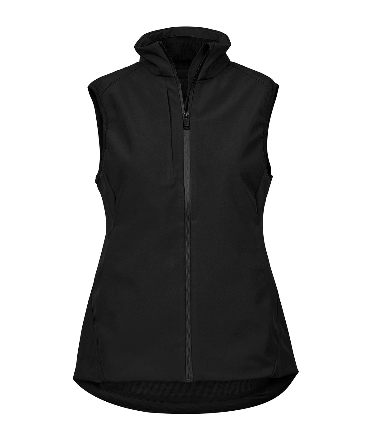 Women's performance softshell bodywarmer (9523) - TJ140 - Black - Customisable Gilets & Body Warmers