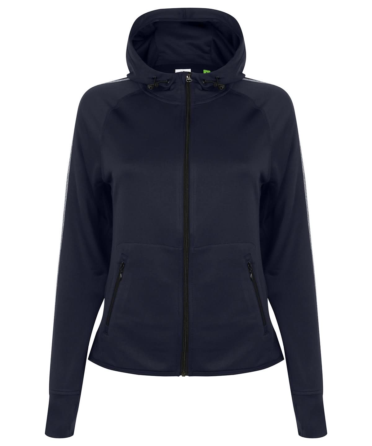 Tombo WomenS Hoodie With Reflective Tape tl551 - - Customisable Hoodies