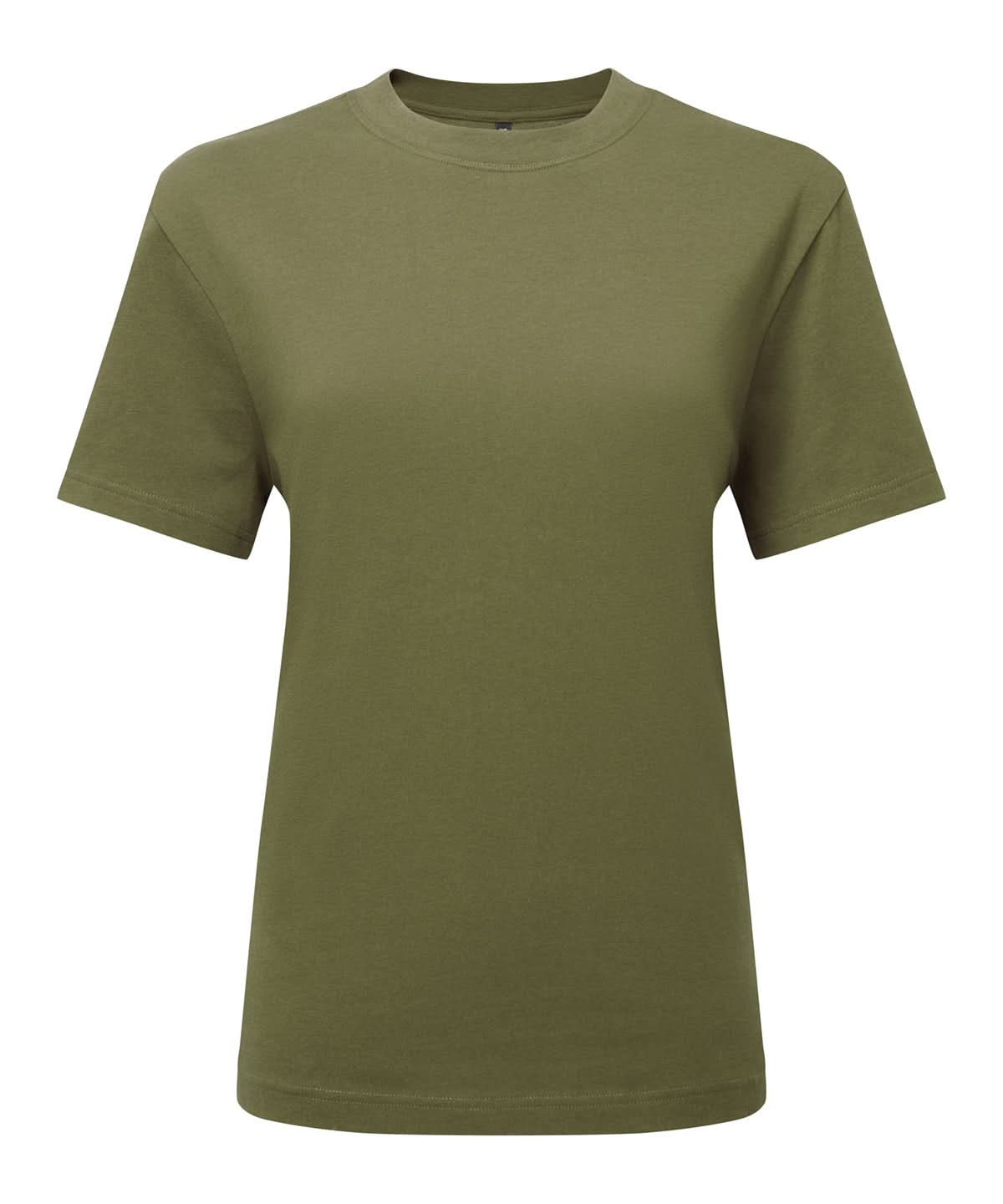 TriDri Tridri WomenS Organic Boxy Oversized T Shirt TR064 - olive - Customisable T-Shirt