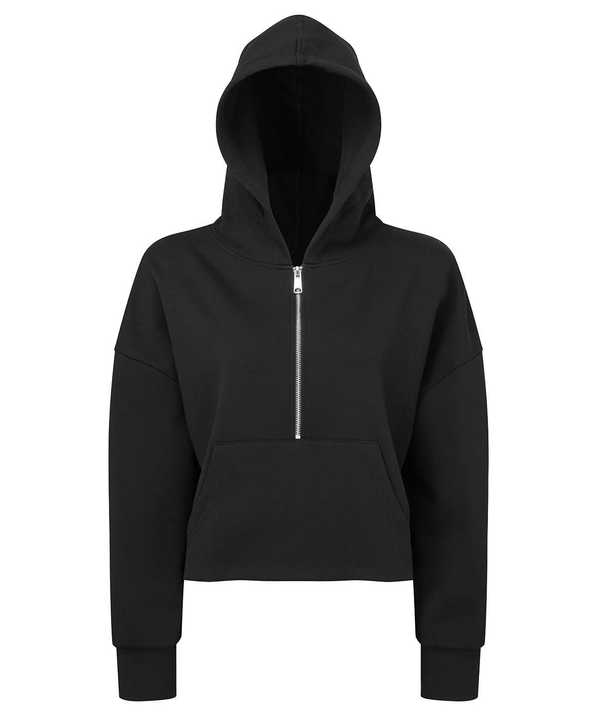 TriDri Tridri WomenS 12 Zip Hoodie TR077 - Black - Customisable Hoodies