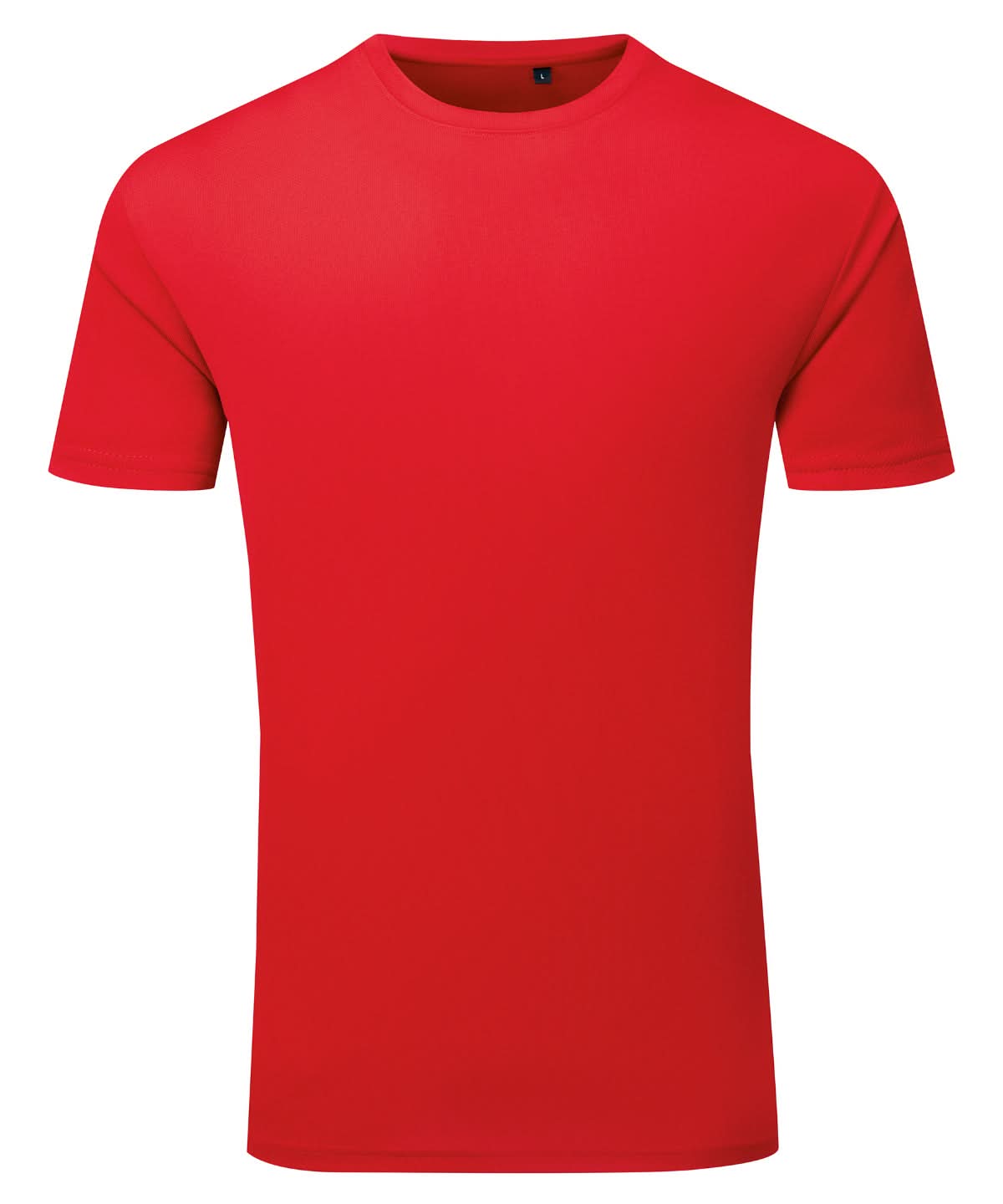 TriDri Cationic Recycled Textured Tee Fire Red TR503 - Fire Red - Customisable T-Shirt