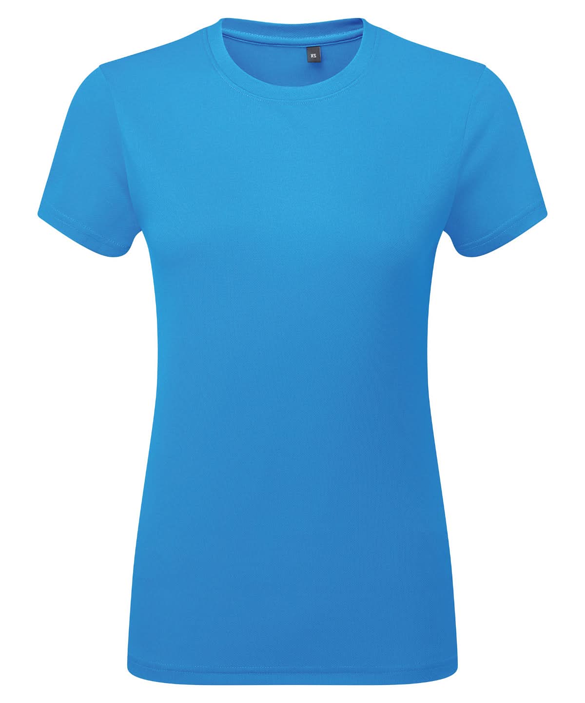 TriDri Tridri WomenS Cationic Recycled Textured Tee TR504 - Sapphire - Customisable T-Shirt