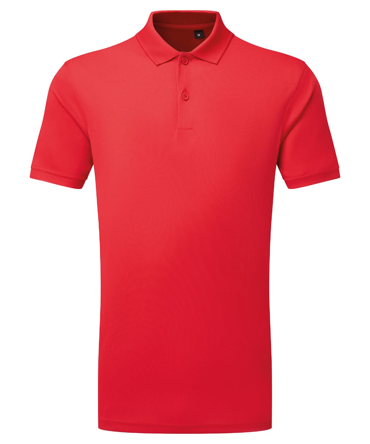 TriDri Tridri Cationic Recycled Textured Polo TR505 - Fire Red - Customisable Polos