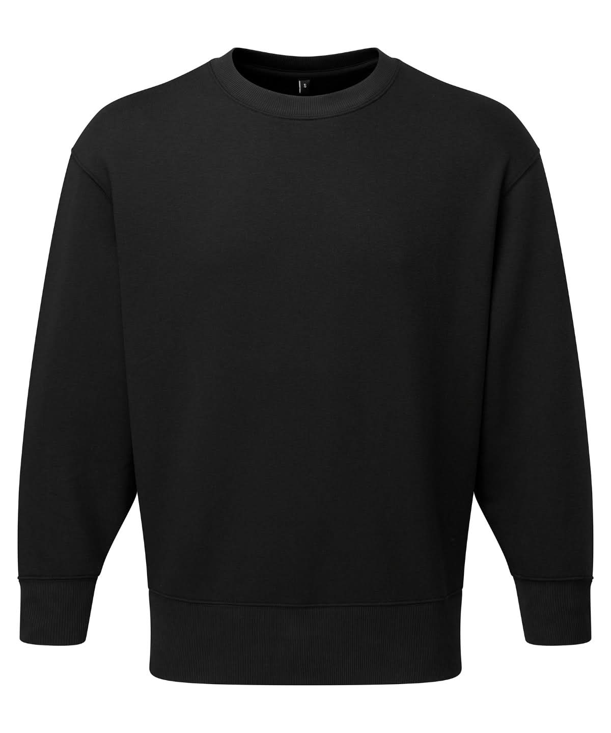 TriDri Tridri Unisex Recycled Sweatshirt TR603 - Black - Customisable Sweatshirts