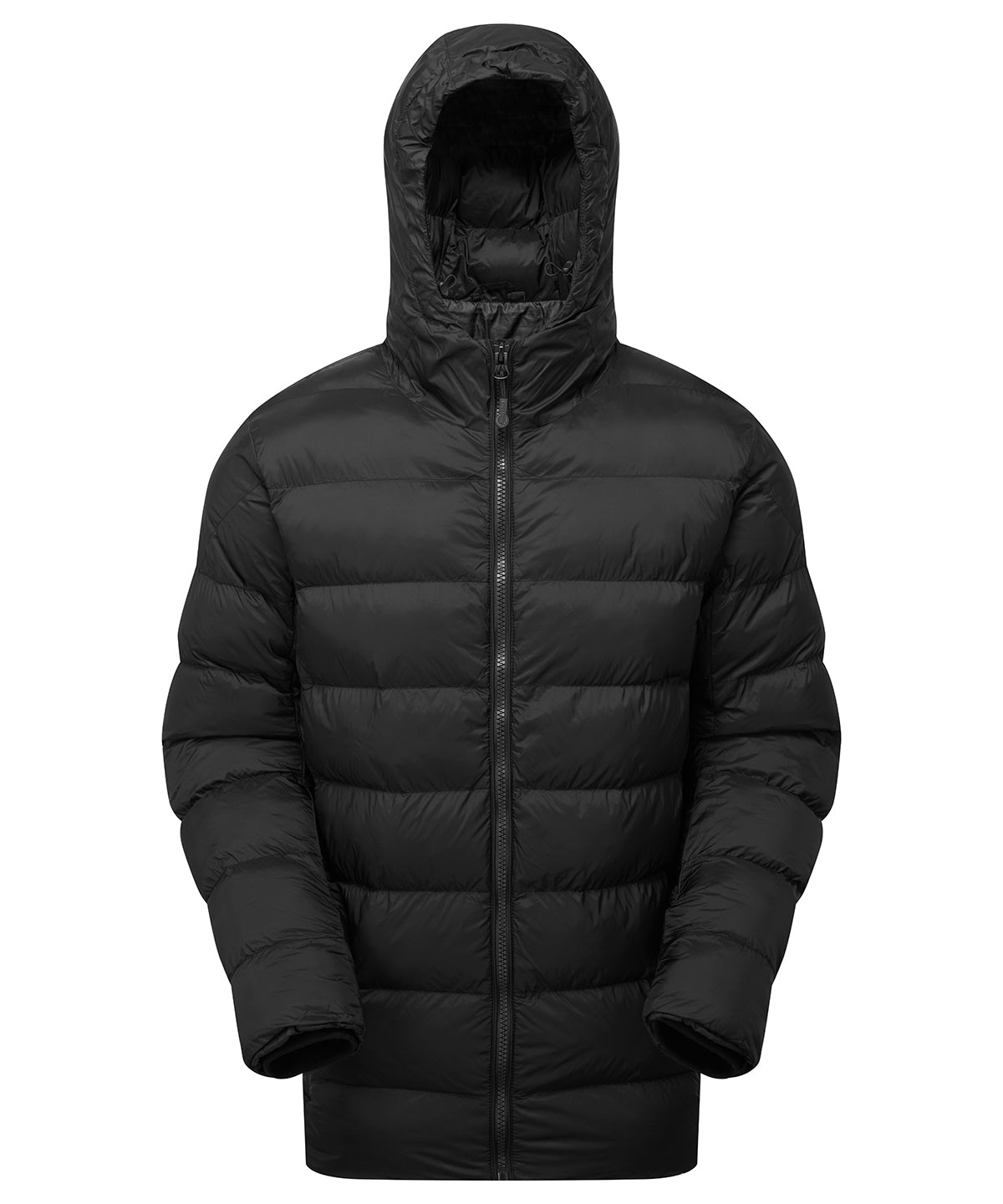 Solitude recycled hooded jacket - TS005 - Black - Customisable Jackets