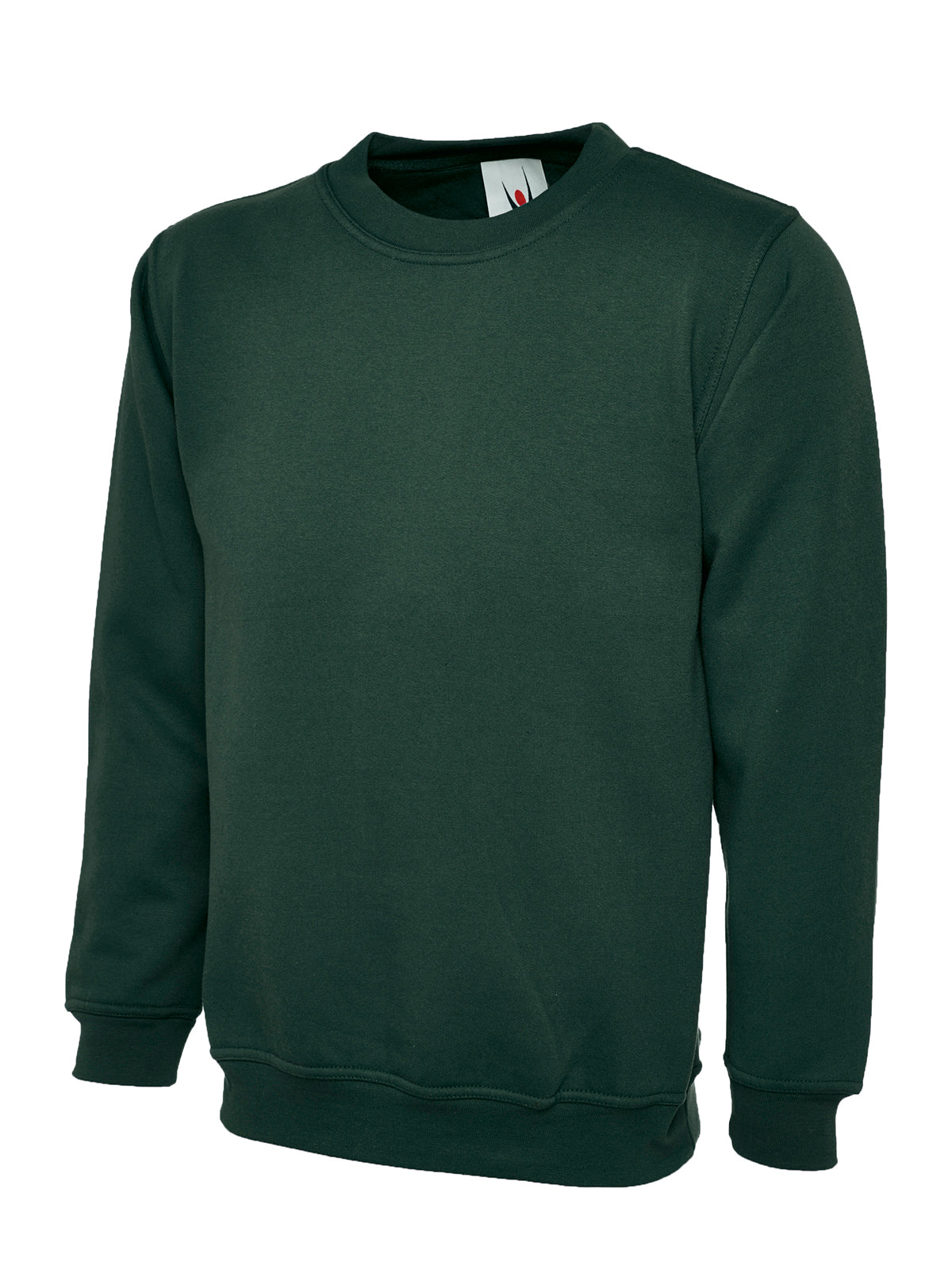 Heavyweight Sweatshirt - UC201 - Bottle Green - Customisable Sweatshirts