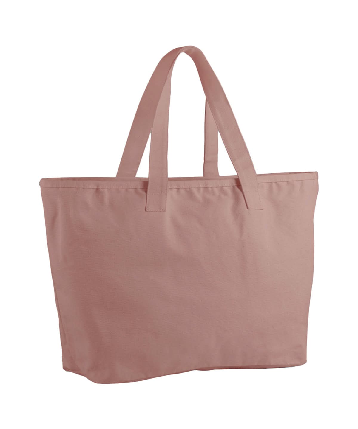 Westford Mill Oversized Heavy Duty Canvas Tote Bag WM606 - Rose One size - Customisable Bags